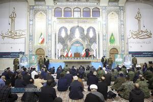 گرامیداشت شهدای امنیت در حرم حضرت فاطمه معصومه (س)