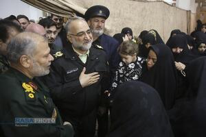 گرامیداشت شهدای امنیت در حرم حضرت فاطمه معصومه (س)