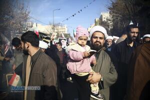 راهپیمایی اتحاد در یوم الله ۲۲ دی ماه در قم