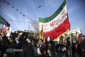 راهپیمایی اتحاد در یوم الله ۲۲ دی ماه در قم