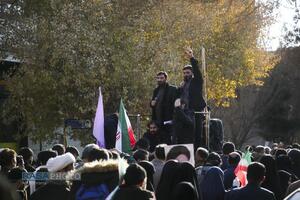 راهپیمایی اتحاد در یوم الله ۲۲ دی ماه در قم