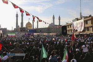 راهپیمایی اتحاد در یوم الله ۲۲ دی ماه در قم