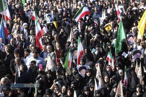 راهپیمایی اتحاد در یوم الله ۲۲ دی ماه در قم