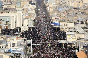 راهپیمایی اتحاد در یوم الله ۲۲ دی ماه در قم