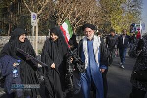 خروش مردم تهران علیه تروریست‌های آشوب‌گر