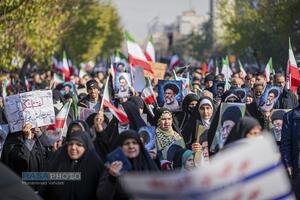 خروش مردم تهران علیه تروریست‌های آشوب‌گر