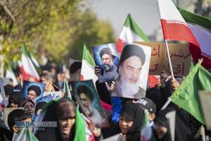 خروش مردم تهران علیه تروریست‌های آشوب‌گر