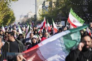 خروش مردم تهران علیه تروریست‌های آشوب‌گر