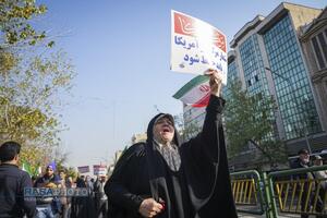 خروش مردم تهران علیه تروریست‌های آشوب‌گر