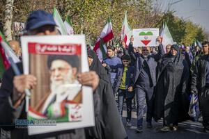 خروش مردم تهران علیه تروریست‌های آشوب‌گر