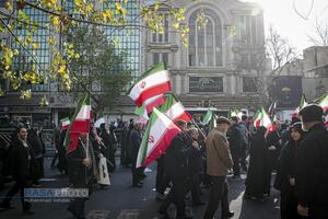 خروش مردم تهران علیه تروریست‌های آشوب‌گر