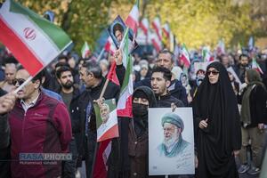 خروش مردم تهران علیه تروریست‌های آشوب‌گر