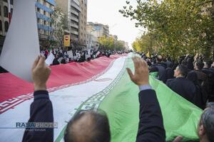 خروش مردم تهران علیه تروریست‌های آشوب‌گر