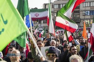 خروش مردم تهران علیه تروریست‌های آشوب‌گر