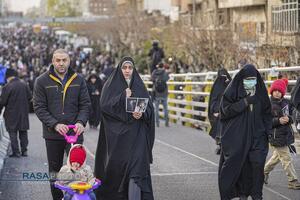 تشییع بیش از ۱۰۰ شهید حافظ امنیت در تهران