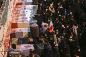 تشییع بیش از ۱۰۰ شهید حافظ امنیت در تهران