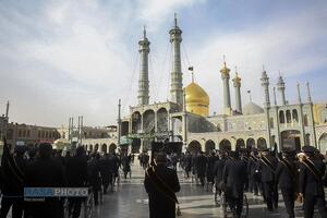 دسته عزاداری خادمان حرم کریمه اهل‌بیت (س) در روز شهادت حضرت امام موسی کاظم (علیه‌السلام)