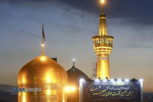 حال و هوای حرم مطهر رضوی در شب شهادت حضرت امام کاظم (علیه‌السلام)