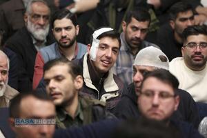 دیدار اقشار مختلف مردم در روز مبعث پیامبر اعظم (صلّی‌الله‌علیه‌و‌آله) با رهبر انقلاب