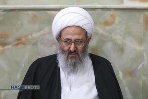 تشییع پیکر آیت الله سیدهادی حسینی سیستانی برادر حضرت آیت‌الله سید علی سیستانی