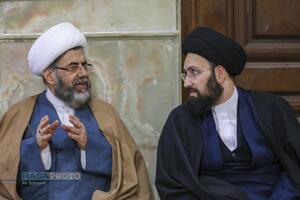 تشییع پیکر آیت الله سیدهادی حسینی سیستانی برادر حضرت آیت‌الله سید علی سیستانی