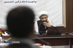 نشست علی راهکار‌های رسانه‌ای تبلیغی مواجهه با جنگ ترکیبی دشمن