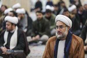 جشن عمامه‌گذاری طلاب حوزه علمیه حضرت ولی عصر (عج)