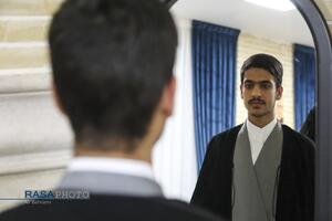 جشن عمامه‌گذاری طلاب حوزه علمیه حضرت ولی عصر (عج)