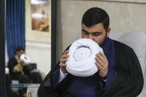 جشن عمامه‌گذاری طلاب حوزه علمیه حضرت ولی عصر (عج)