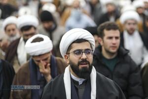 جشن عمامه‌گذاری طلاب حوزه علمیه حضرت ولی عصر (عج)