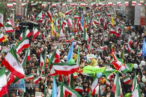 خلق حماسه ای دیگر در راهپیمایی یوم الله ۲۲ بهمن ۱۴۰۴