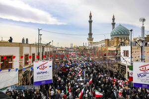 خلق حماسه ای دیگر در راهپیمایی یوم الله ۲۲ بهمن ۱۴۰۴