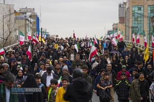 راهپیمایی باشکوه و حماسی ۲۲ بهمن در تهران