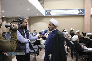 گردهمایی اساتید و فضلای حوزه علمیه خوزستان با حضور آیت الله محسن اراکی