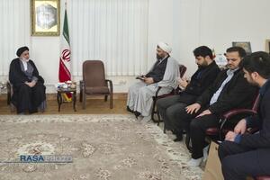 دیدار مدیرعامل خبرگزاری رسا با نماینده ولی فقیه در استان چهارمحال و بختیاری