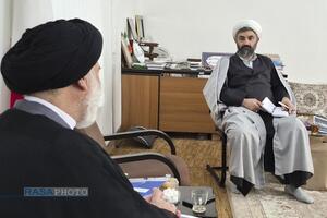 دیدار مدیرعامل خبرگزاری رسا با نماینده ولی فقیه در استان چهارمحال و بختیاری