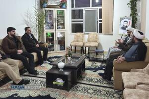 دیدار مدیرعامل خبرگزاری رسا با خانواده اولین شهید مدافع حرم چهارمحال و بختیاری