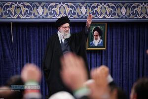 دیدار مردم آذربایجان شرقی با رهبر معظم انقلاب