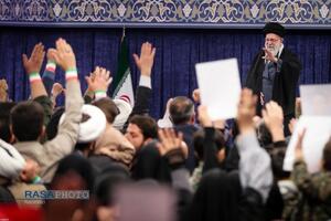 دیدار مردم آذربایجان شرقی با رهبر معظم انقلاب