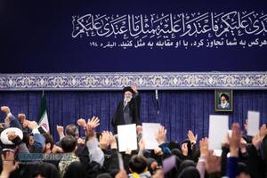 دیدار مردم آذربایجان شرقی با رهبر معظم انقلاب