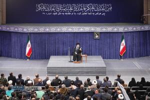 دیدار مردم آذربایجان شرقی با رهبر معظم انقلاب