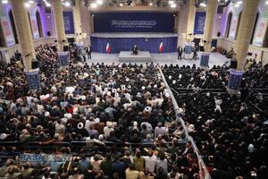 دیدار مردم آذربایجان شرقی با رهبر معظم انقلاب