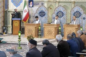 ترتیل خوانی قرآن کریم در حرم مطهر رضوی