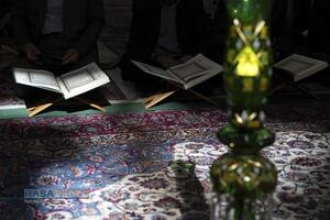 ترتیل خوانی قرآن کریم در حرم مطهر رضوی