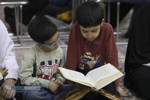 آئین جزء‌خوانی قرآن کریم در حرم کریمه اهل‌بیت (ع)