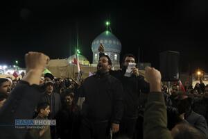 تجمع مردم انقلابی و ولایتمدار قم در حمایت از نظام مقدس اسلامی و محکومیت تجاوز دشمن آمریکایی و صهیونیستی به کشور