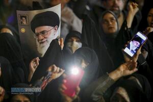 تجمع مردم انقلابی و ولایتمدار قم در حمایت از نظام مقدس اسلامی و محکومیت تجاوز دشمن آمریکایی و صهیونیستی به کشور