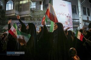 تجمع مردم انقلابی و ولایتمدار قم در حمایت از نظام مقدس اسلامی و محکومیت تجاوز دشمن آمریکایی و صهیونیستی به کشور