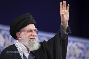 رهبر بزرگ آزادی خواهان جهان حضرت آیت‌الله‌العظمی خامنه ای به ملکوت اعلی پیوست