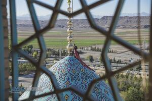 آئین تعویض پرچم مسجد مقدس جمکران در پی شهادت حضرت آیت‌الله‌العظمی خامنه‌ای (قدس‌سره)